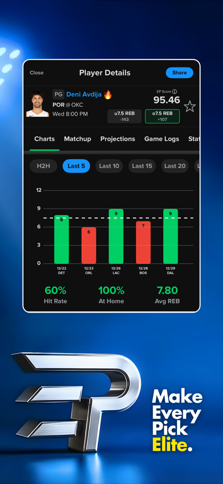 Elite Picks: AI Sports Betting screenshot 5