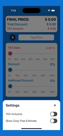 Final Price Calculator Pro screenshot