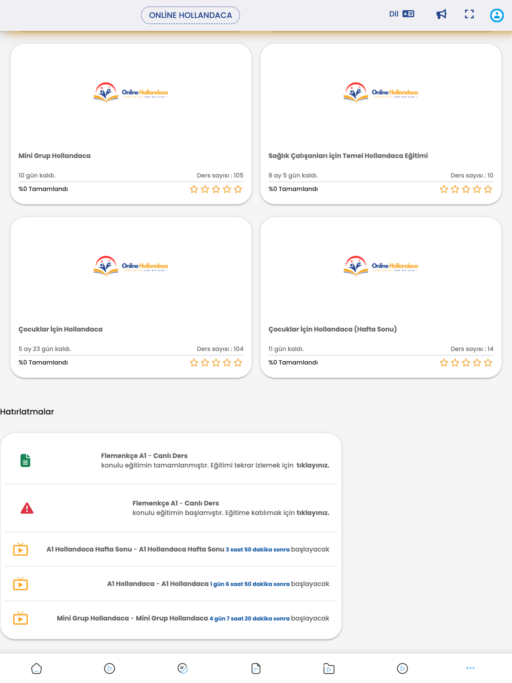 Online Hollandaca Kursu