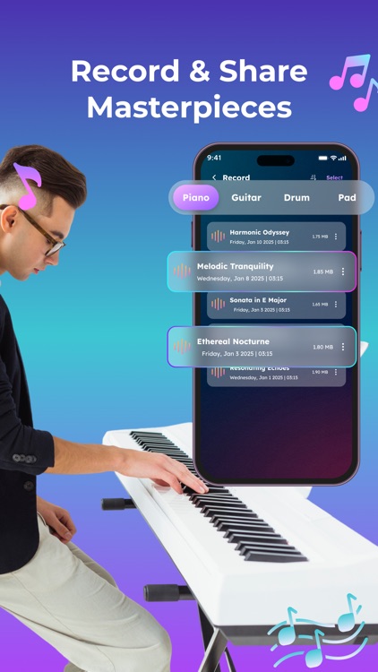 Trioplay: Piano - Learn & Game screenshot-3