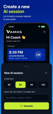 Vamos: Padel Coach Screenshot 6 of 6