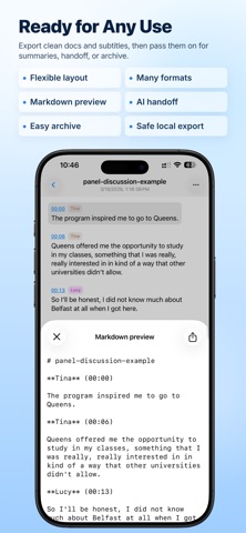 TransVoice: speech to text Screenshot 6 of 6