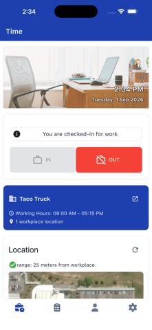 Remote Check-in by Dan Screenshot 1 of 3