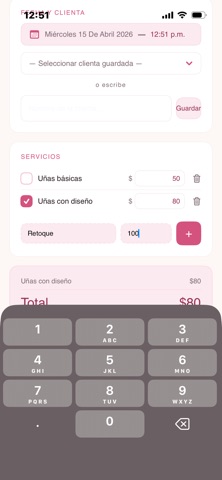 Girl Ticket iPhone screenshot