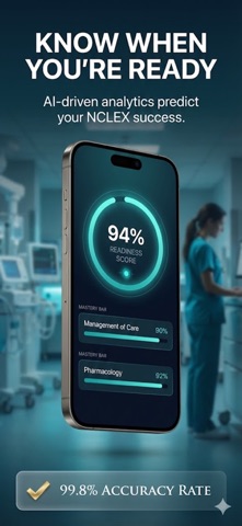 NCLEX RN Prep 2026: NGN Exam iPhone screenshot