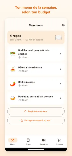 Recettes & Cuisine screenshot 1