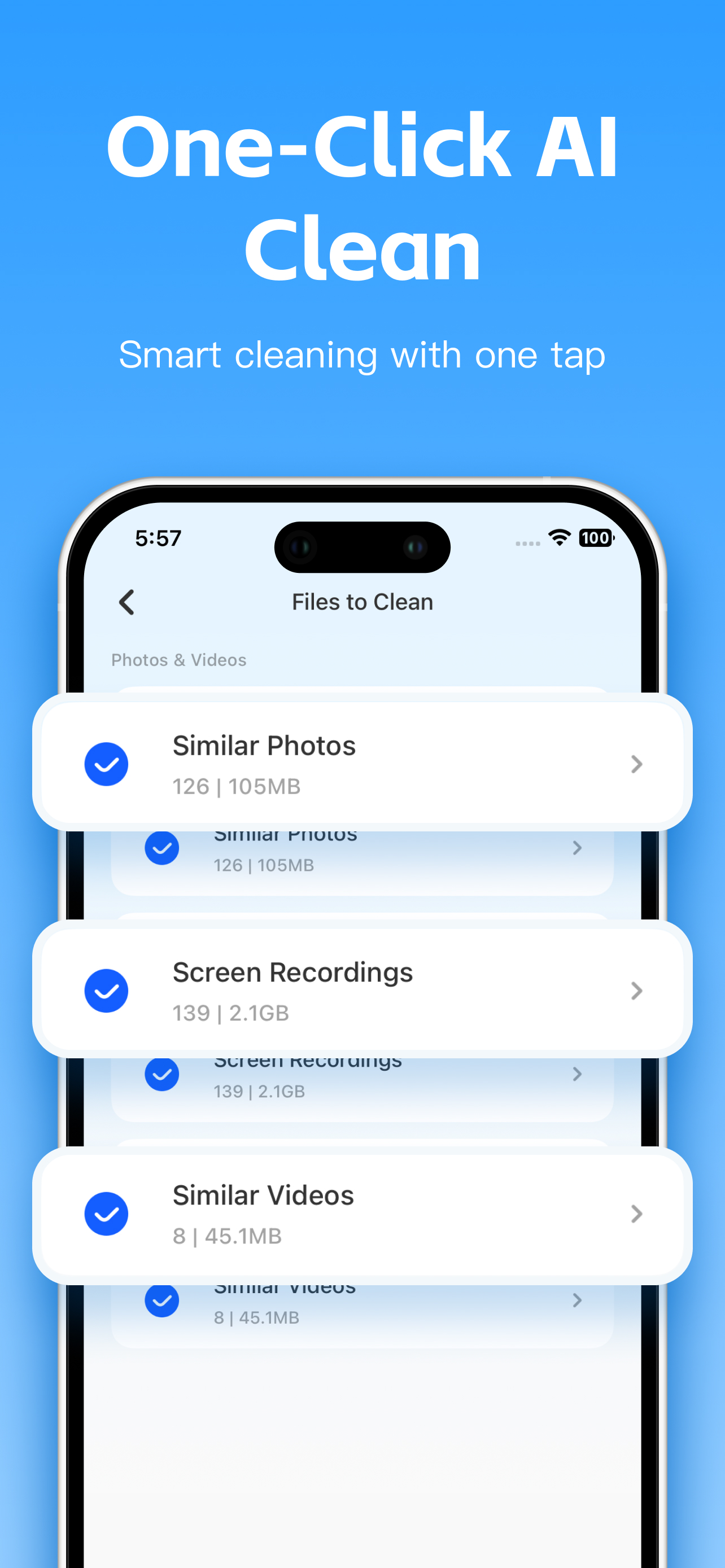 AI Cleanup:PhoneStorageCleaner