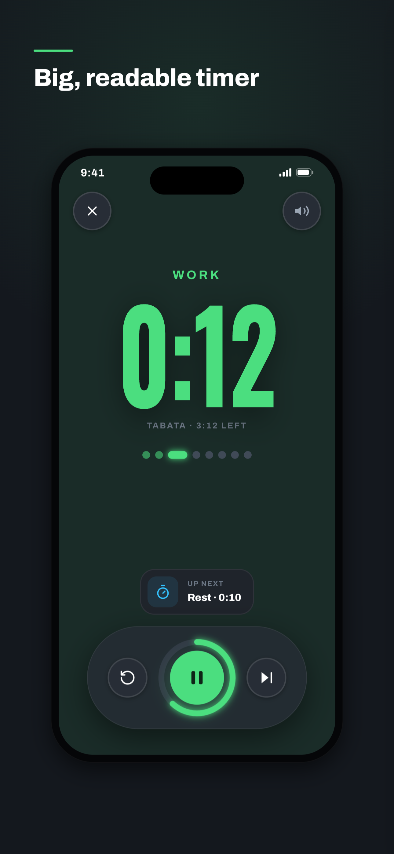 Fitmer: HIIT Interval Timer screenshot 3