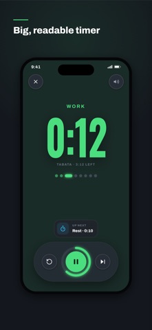 Fitmer: HIIT Interval Timer App Store screenshot 3