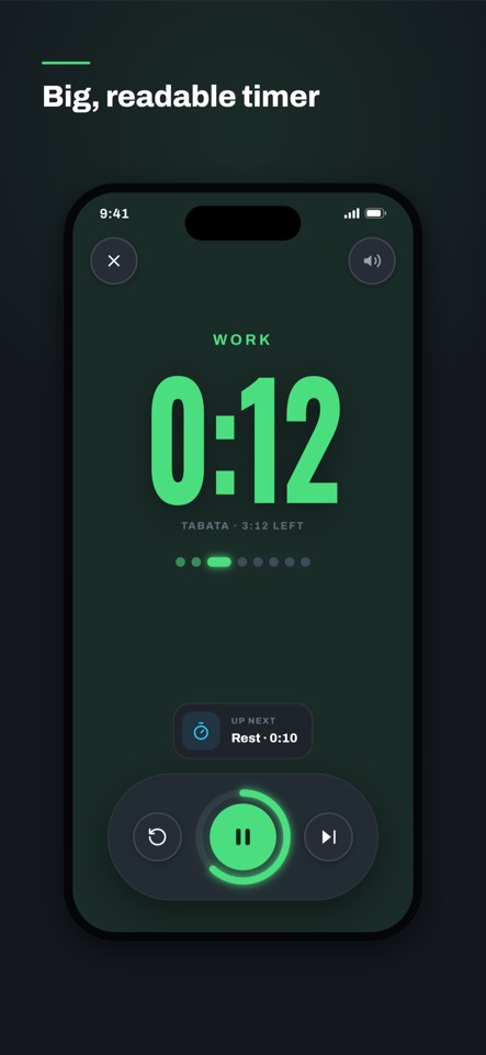 Fitmer: HIIT Interval Timer screenshot 3