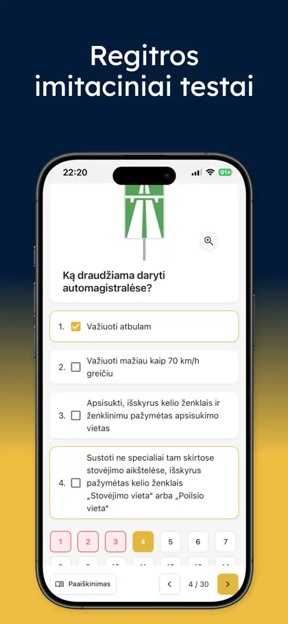 EKET Bilietai 2026 KET Testai ekran görüntüsü 3 / 6