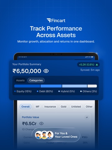 Fincart - Investment App iPad screenshot