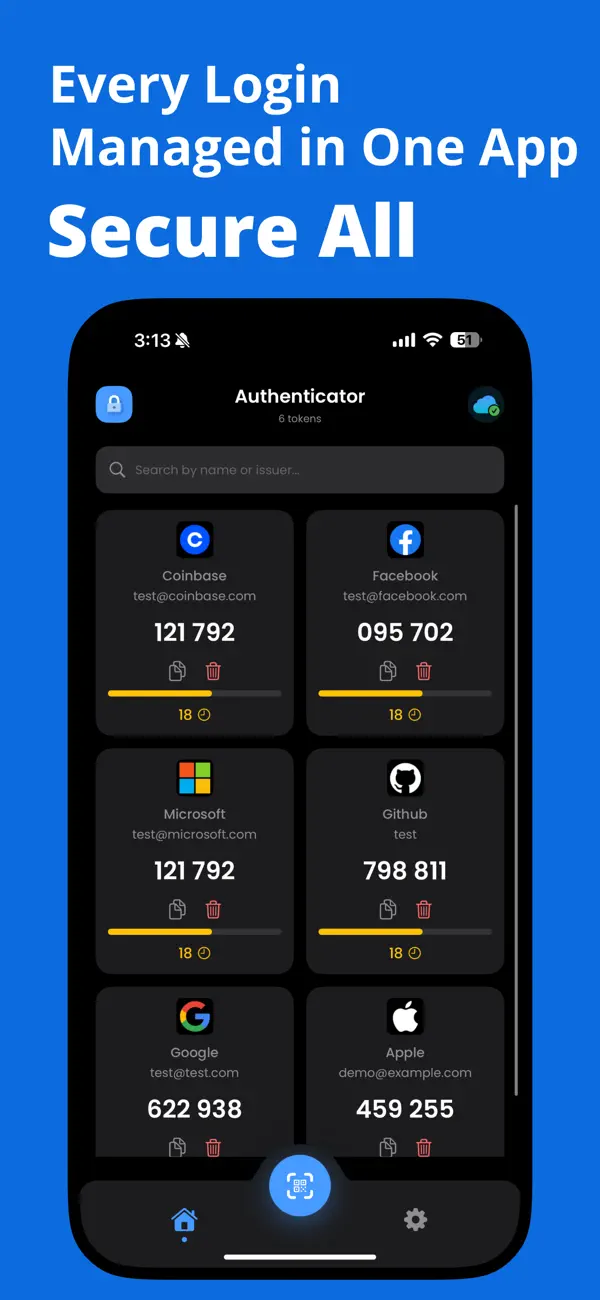 #2. Authenticator App† (iOS) Ved: Appqe