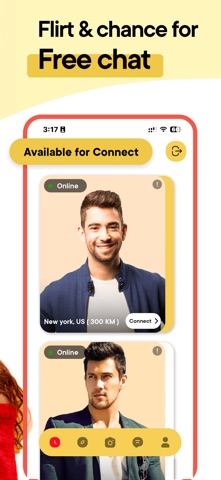 Lady First - Casual Dating App iPhone screenshot