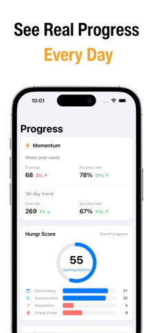 Hungr: Control Your Cravings screenshot