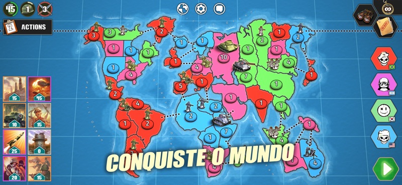 Risk of war - Wartime Glory screenshot 1
