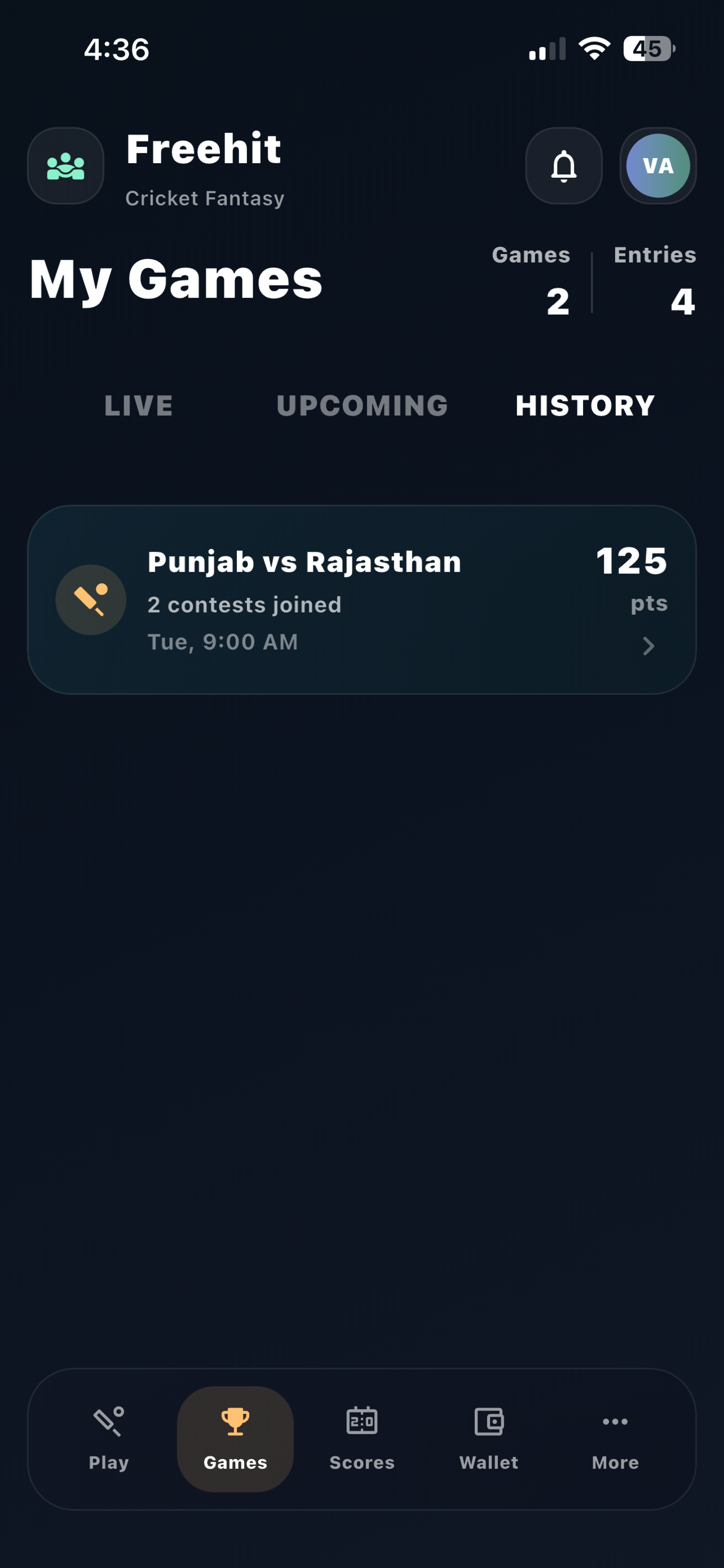 Freehit Cricket Fantasy screenshot 4