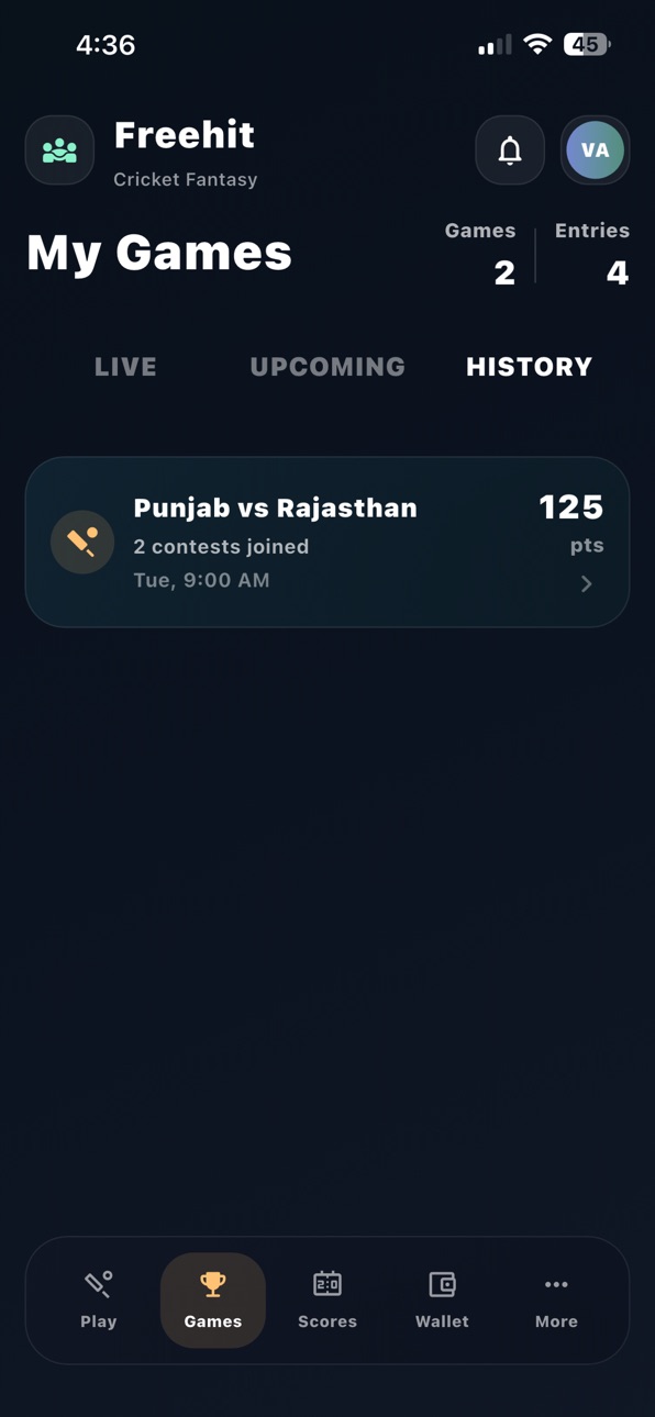 iPhone screenshot