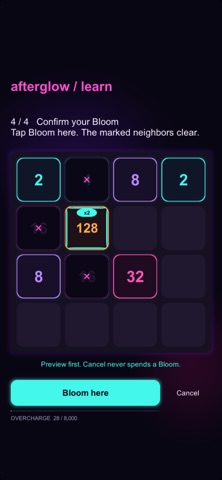 2048: Afterglow Bloom screenshot 6