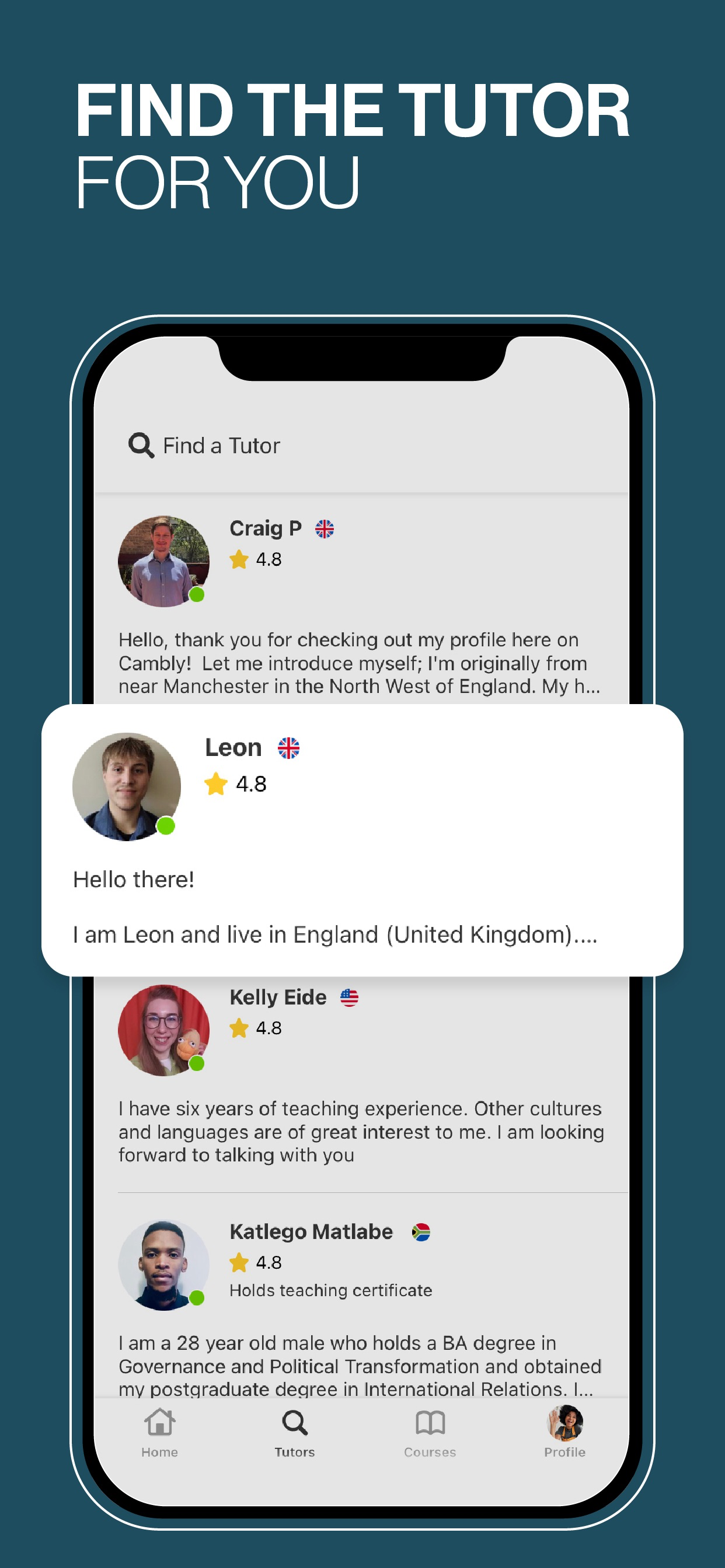 Cambly - English Teacher
