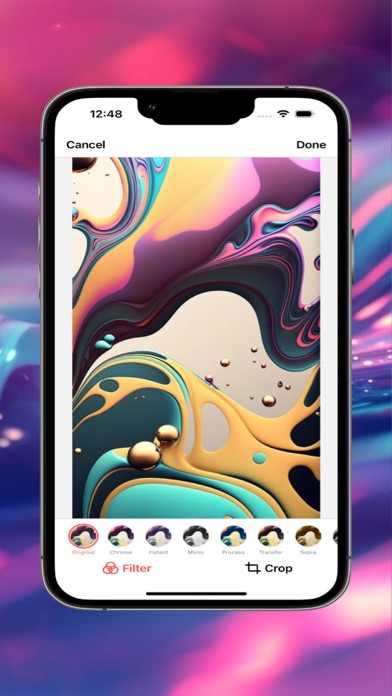 Magic Fluids & Fluid Wallpaper Screenshot