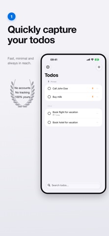 Mini Notes: Quick Todos Screenshot 1 of 5
