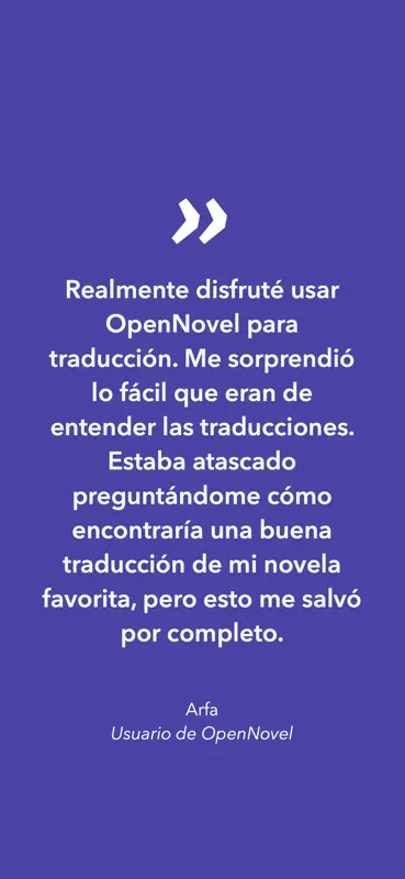 OpenNovel - Traductor Novelas screenshot 5 of 5