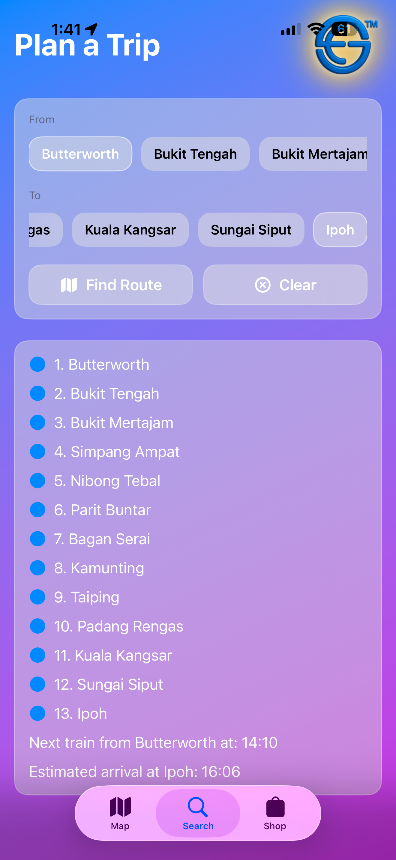 EGK PENPerak KTMMap