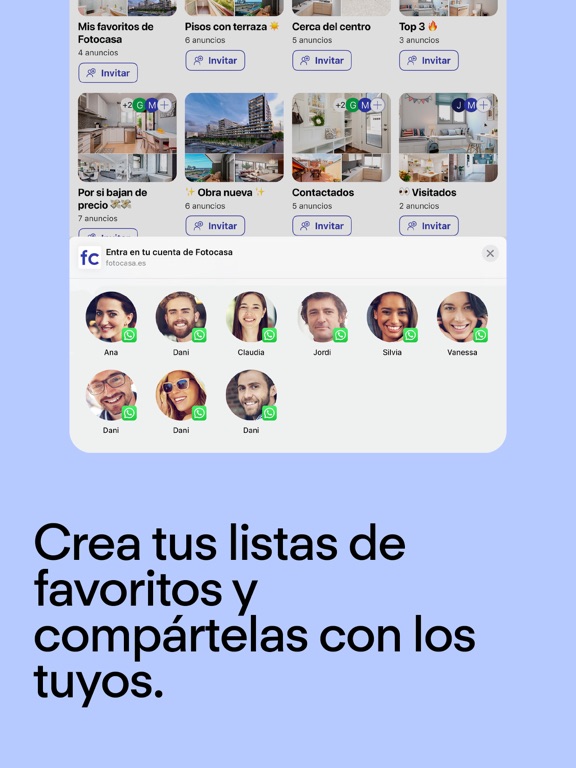Fotocasa - Casas y pisos iPad screenshot 5 - Productivity app