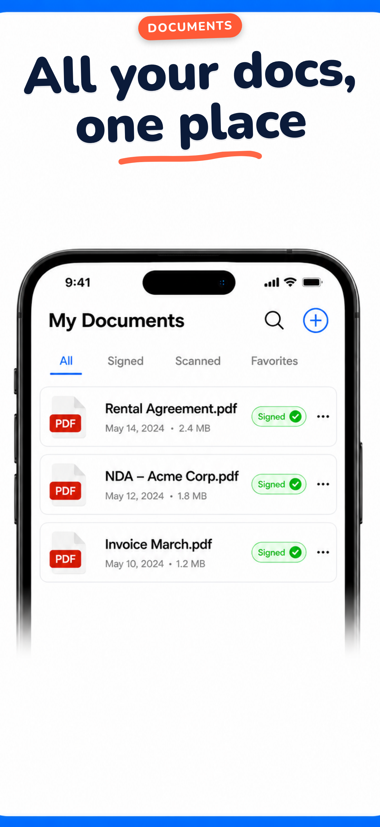 Signature Scanner: PDF Signer screenshot 8
