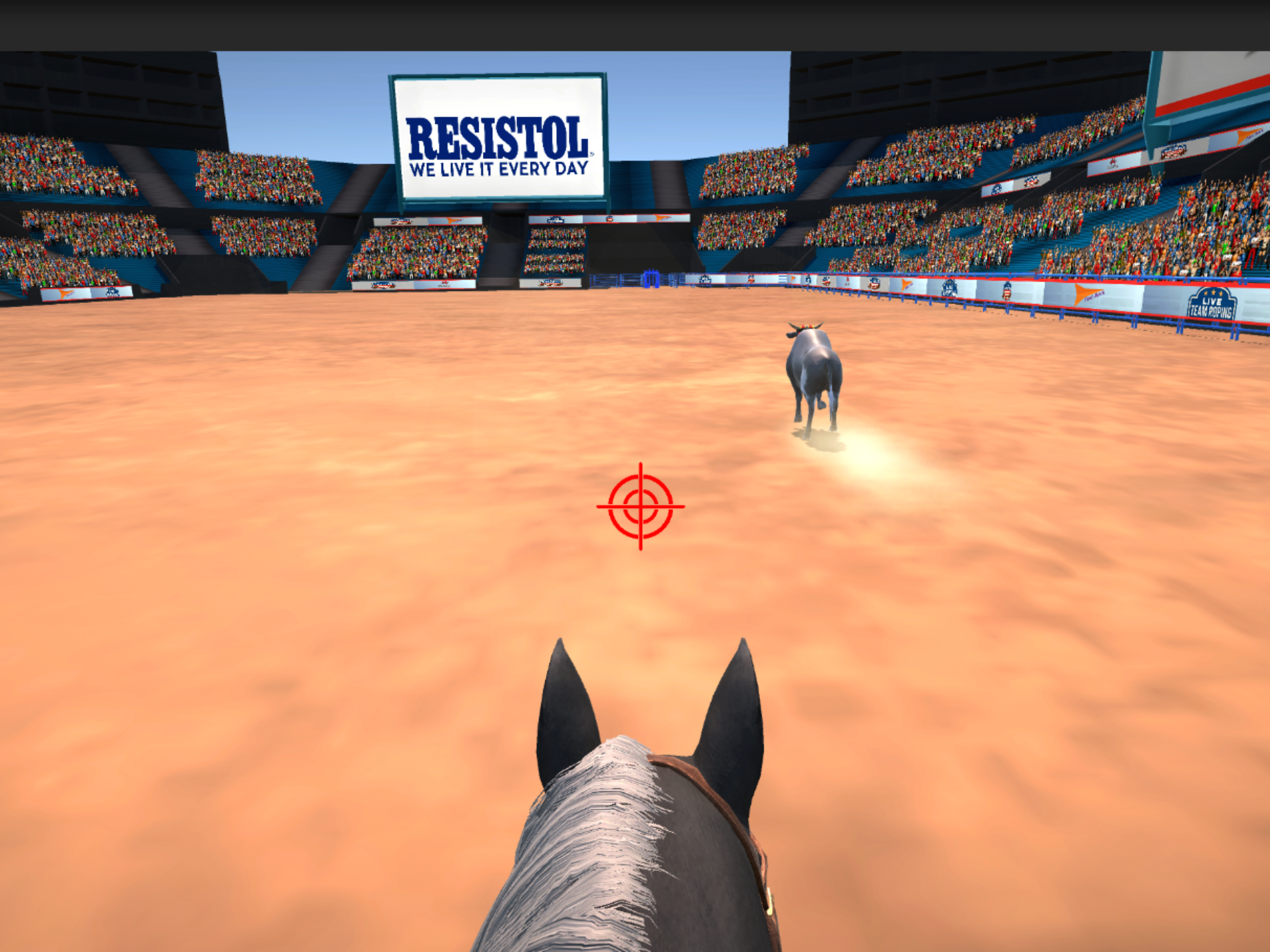 Live Team Roping