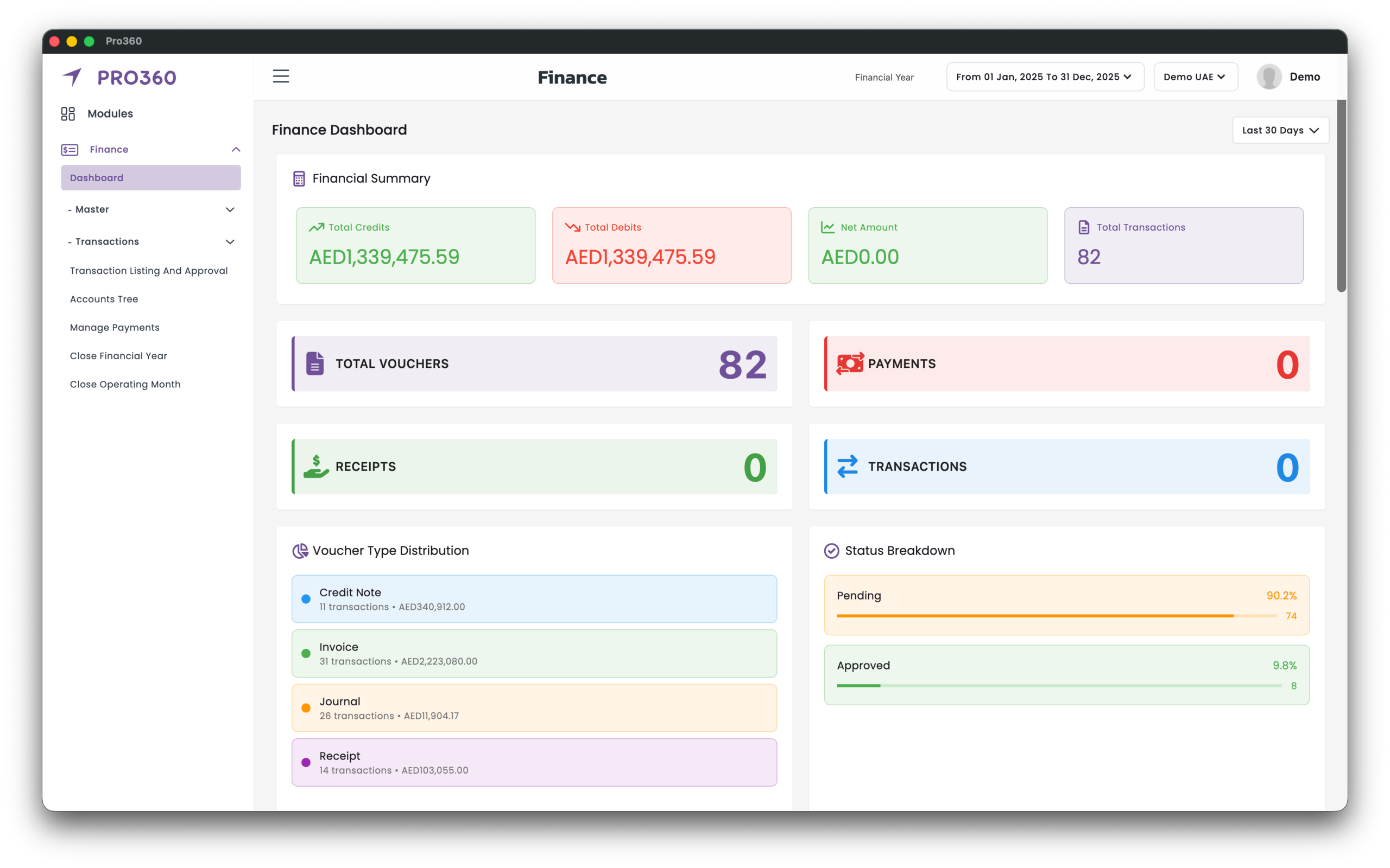 Pro360 ERP screenshot 13