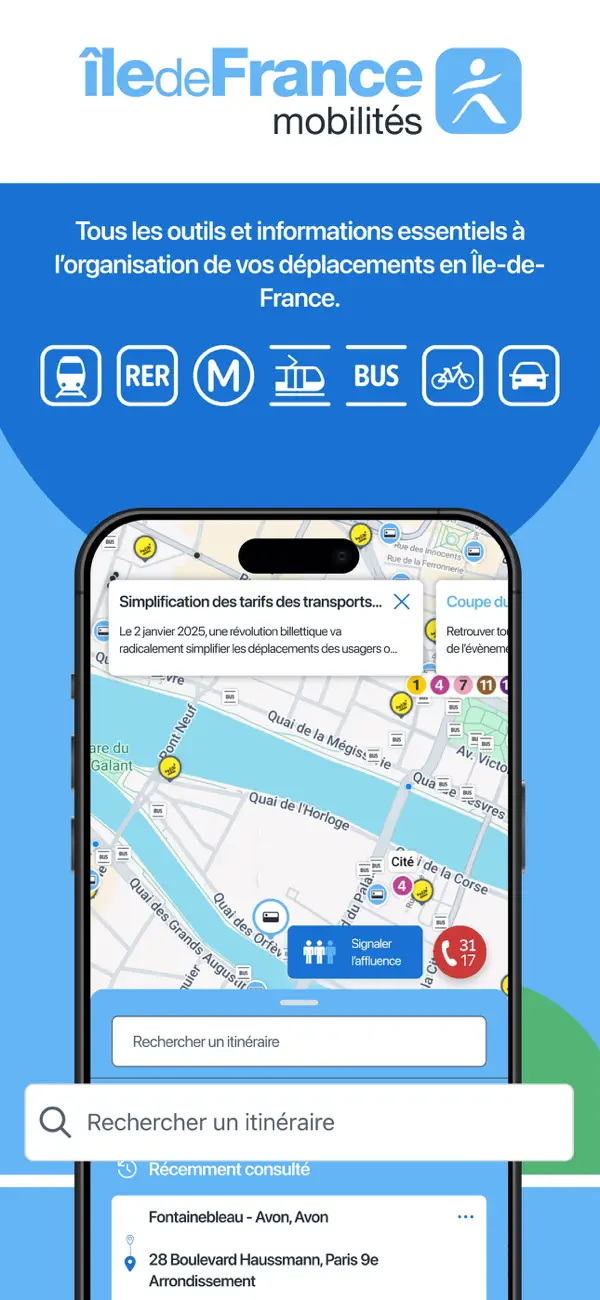 Screenshot #1 pour Île-de-France Mobilités