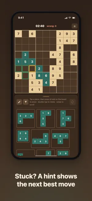 Sudino: Block Sudoku screenshot 2