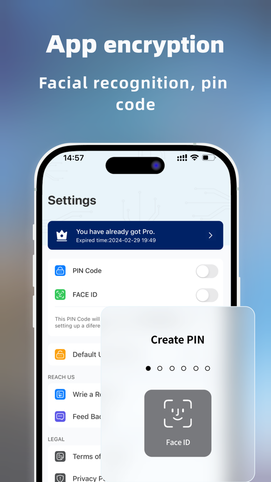 #2. Lock App-Encryption lock (iOS) 由: 紫荣 雷