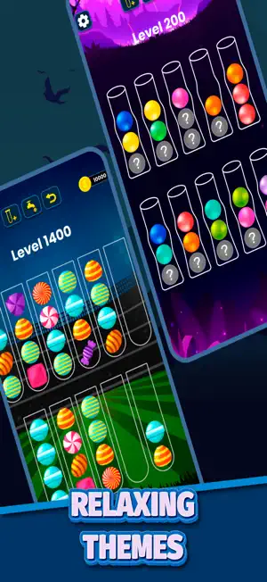 Sort colors - Puzzle Games screenshot 2