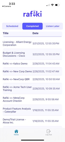 Rafiki AI: Sales Assistant iPhone screenshot