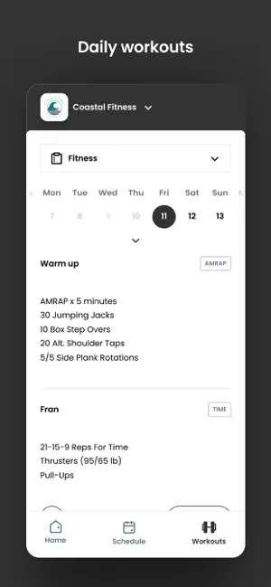 Coastal Fitness screenshot 4