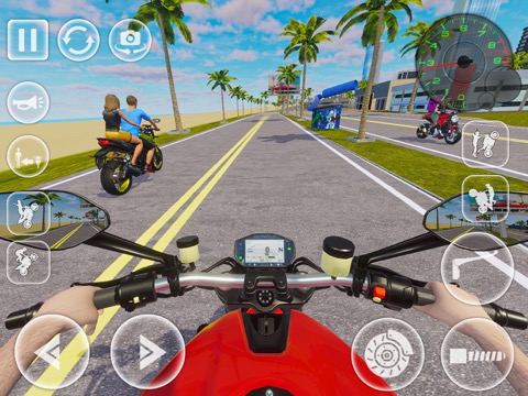 Bike Game Bike Racing Games 3Dのおすすめ画像1