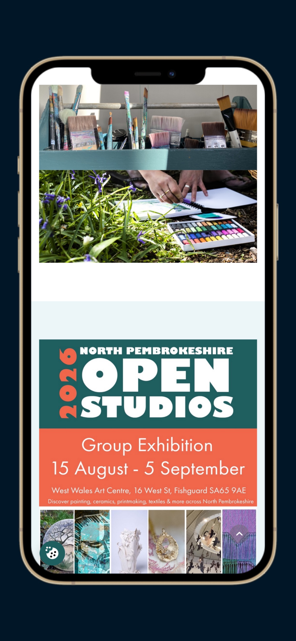 Screenshot 2 of North Pembs Open Studio