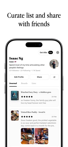 Albo: Save & Organise iPhone screenshot 6