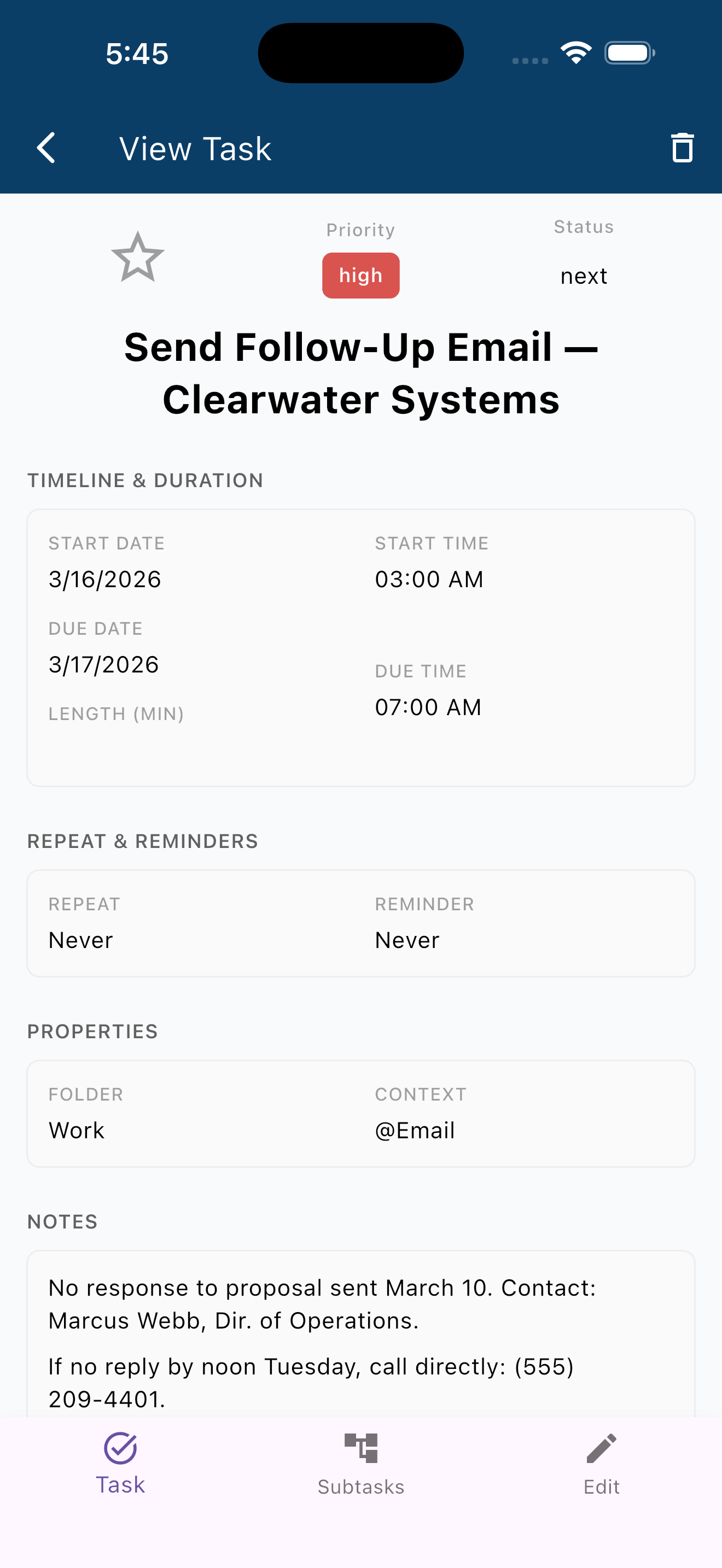 Principal Task screenshot 4