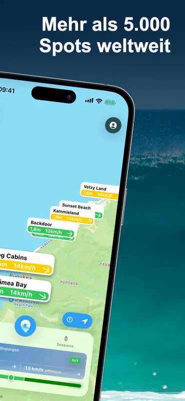 SurfMap : Tes prévisions surf screenshot 2 of 10