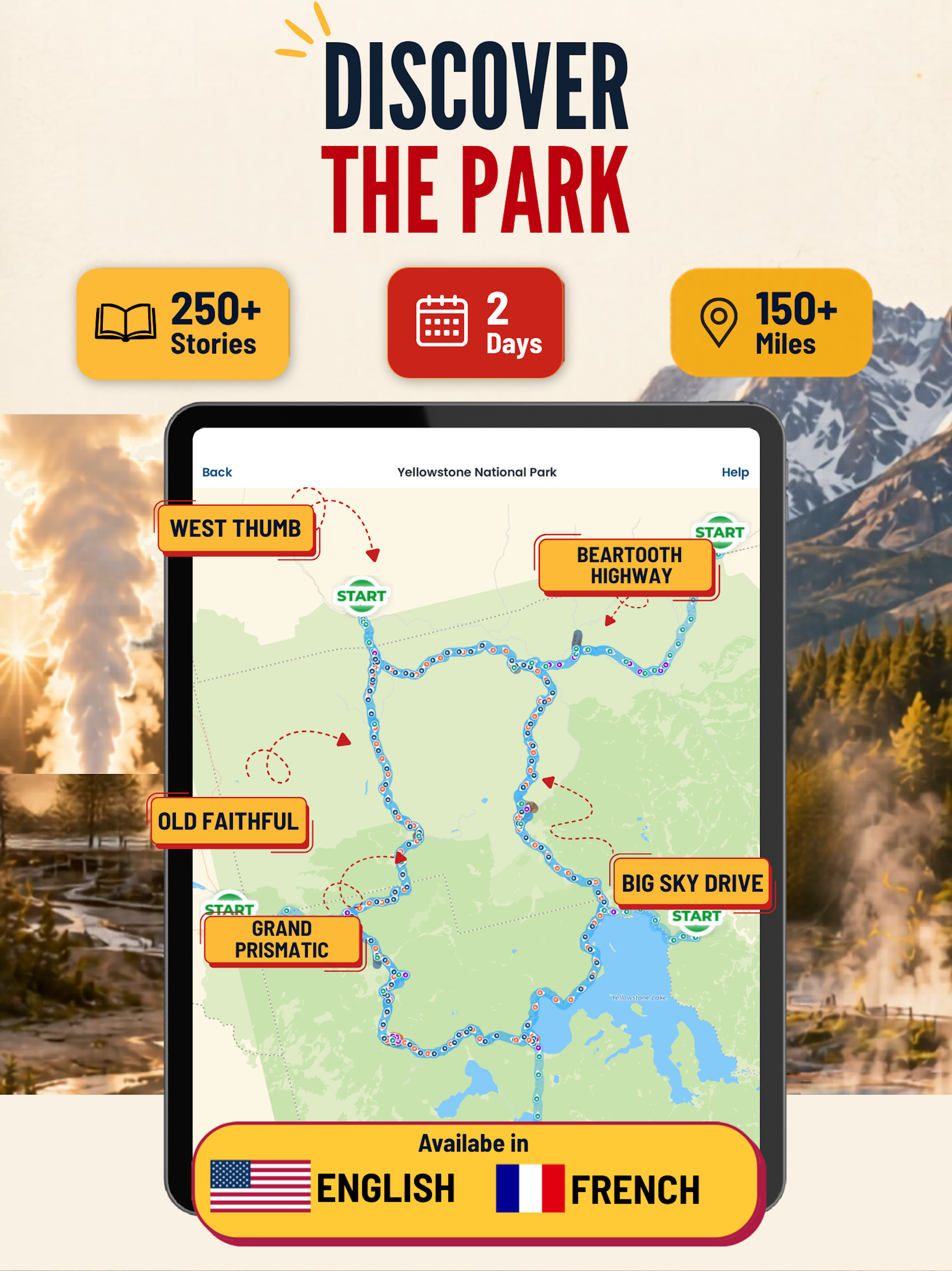 Yellowstone Audio Tour Guide