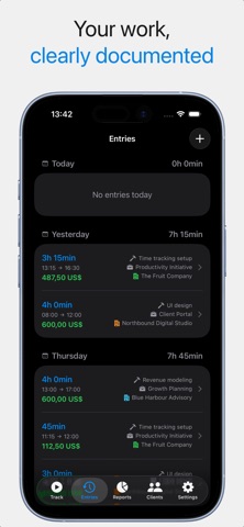 Hours Tracker: Hourli Screenshot 9 of 10