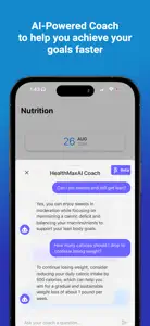 HealthMaxAI: Fitness Assistant screenshot #2 for iPhone