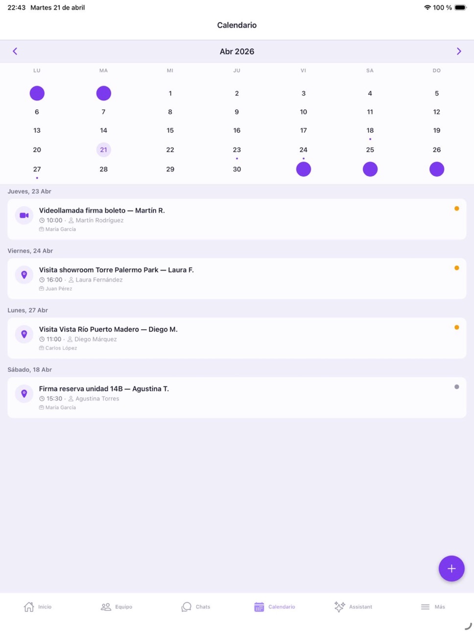 iPad screenshot