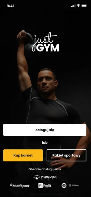 Just GYM iPhone screenshot 1