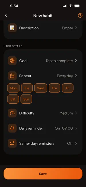 Habitica Habits screenshot 4