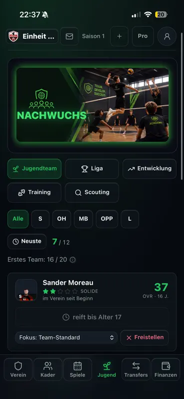 Sideout Manager screenshot 6 of 8